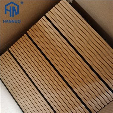 Cubierta de piso de WPC en relieve 3D