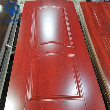 Piel de puerta moldeada laminada de melamina