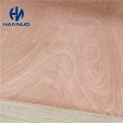 Madera contrachapada comercial Sapele para muebles BB, Grado BB